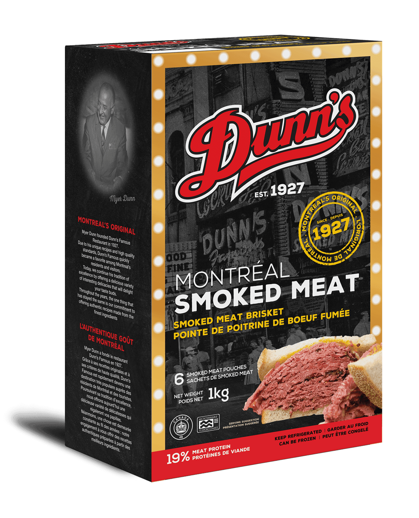 La viande fumée de Dunn's