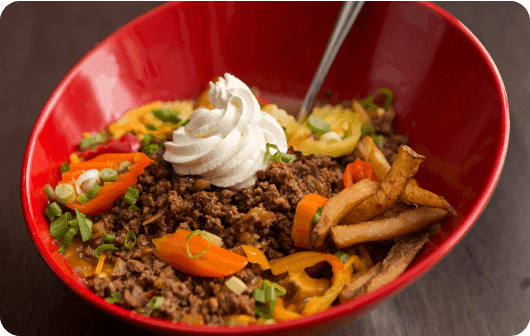 Poutine mexicaine