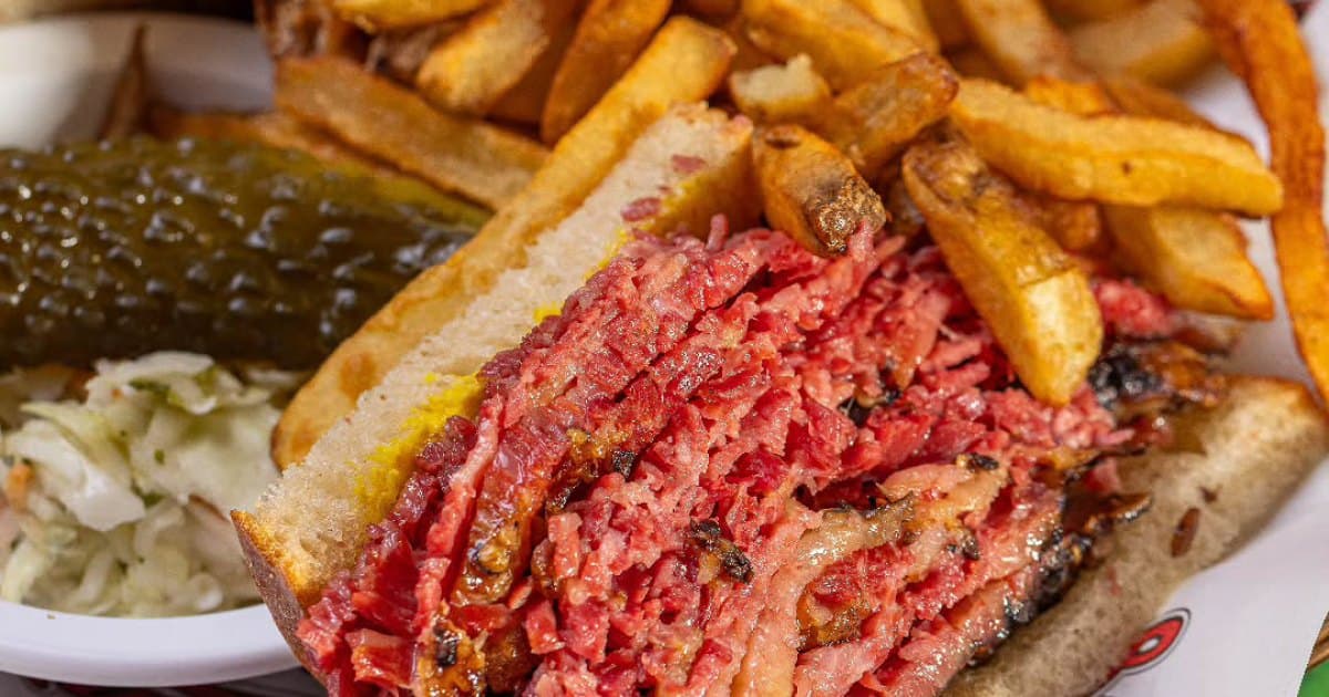 What Comes With a Montreal Smoked Meat Sandwich? Dill Pickles and Classic Deli Sides