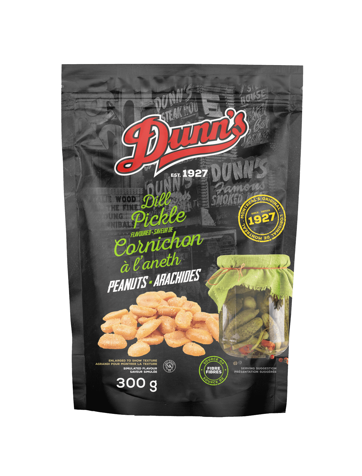 Arachides au cornichon à l'aneth de Dunn’s