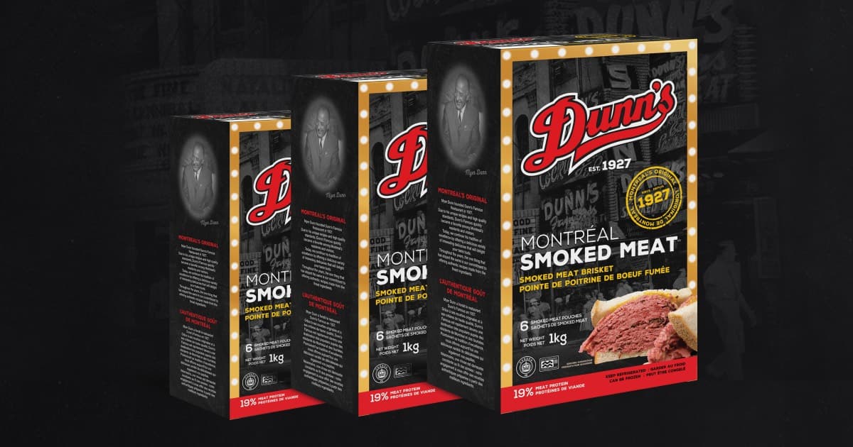 Comment préparer le parfait sandwich au smoked meat à la maison avec les produits de Dunn's Famous