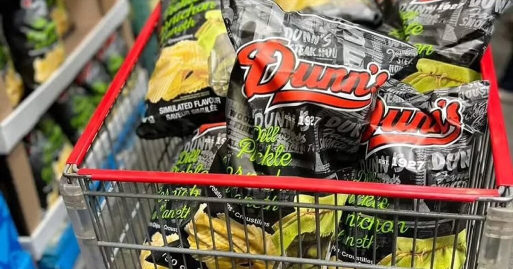 Chips de cornichons à l'aneth de Dunn’s