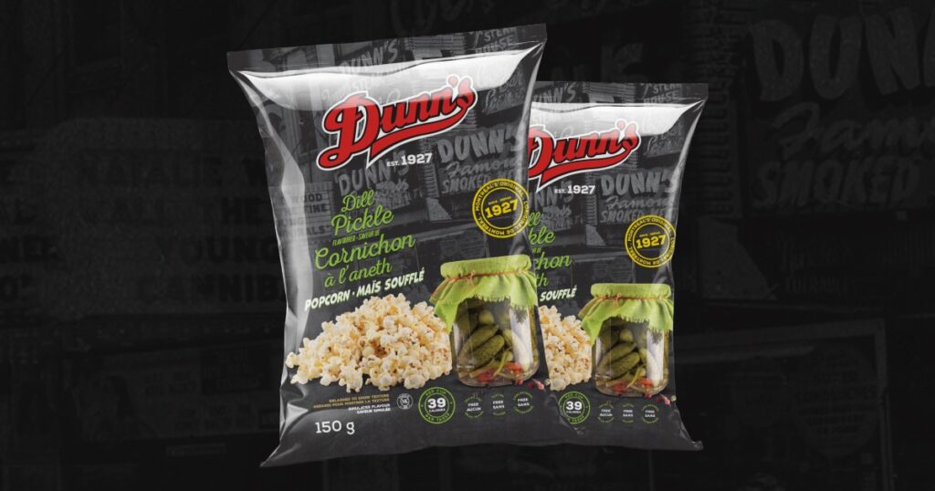 Popcorn à l'aneth de Dunn’s