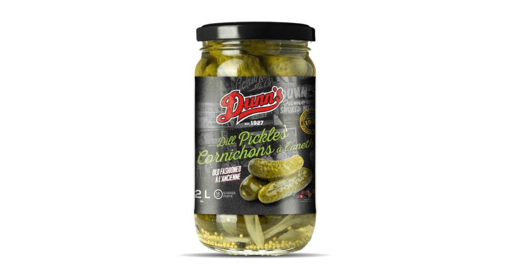 Le Cornichon à l'Aneth de Dunn’s Famous : Le Compagnon Parfait et Acidulé