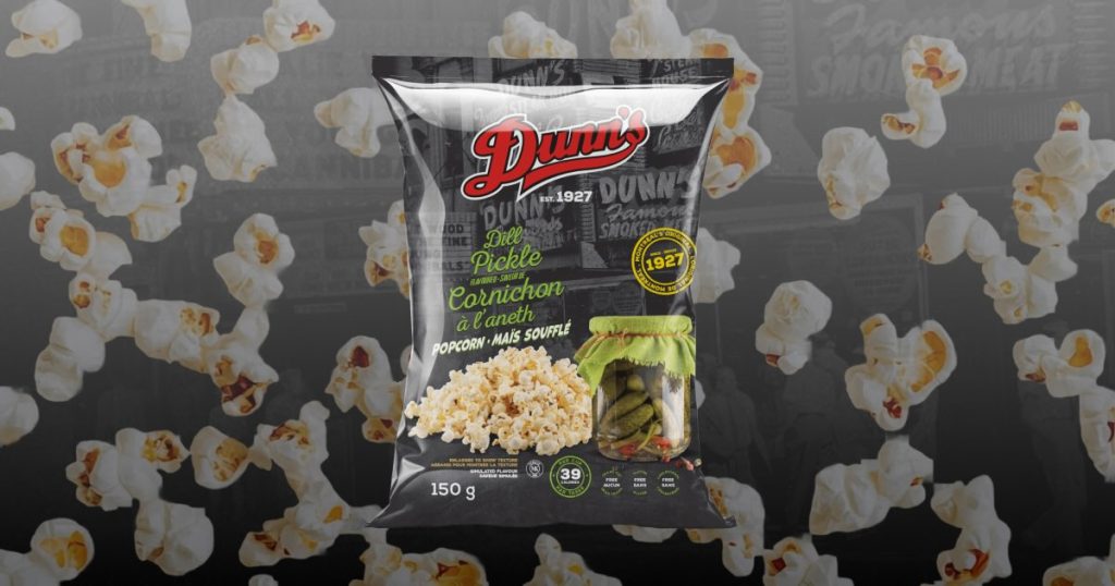 Popcorn au Cornichon à l'Aneth