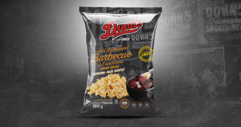Où trouver le maïs soufflé BBQ de Dunn's et d'autres produits de détail