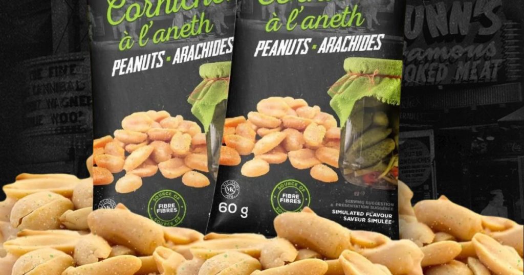 Cacahuètes au Cornichon : Le Goût Piquant