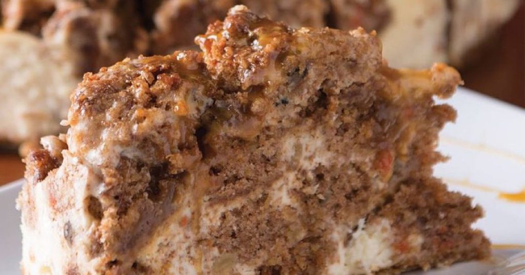 Carrot Caramel Cheesecake