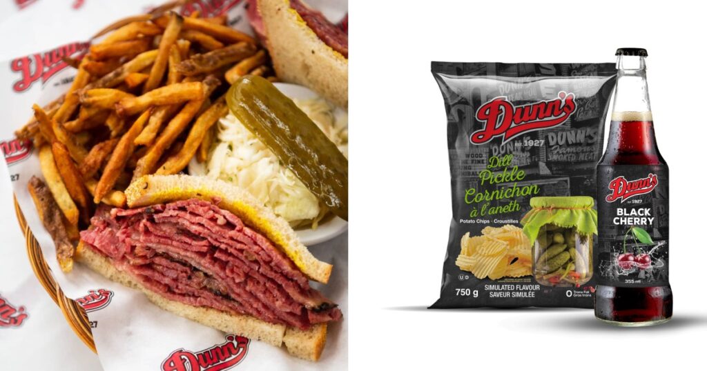Associer votre sandwich avec la boisson Black Cherry de Dunn’s Famous