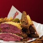 Reuben sandwich vs smoked meat sandwich