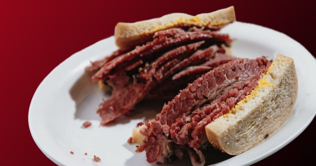 corned beef vs Montreal smoked meat