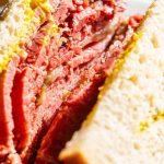 Montreal smoked meat leftovers